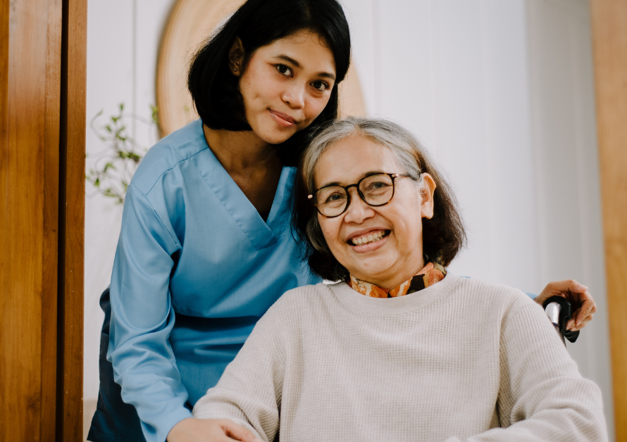 Healthy senior smile with strong teeth and good oral care habits.